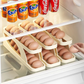 Compact egg holder for an organized refrigerator 