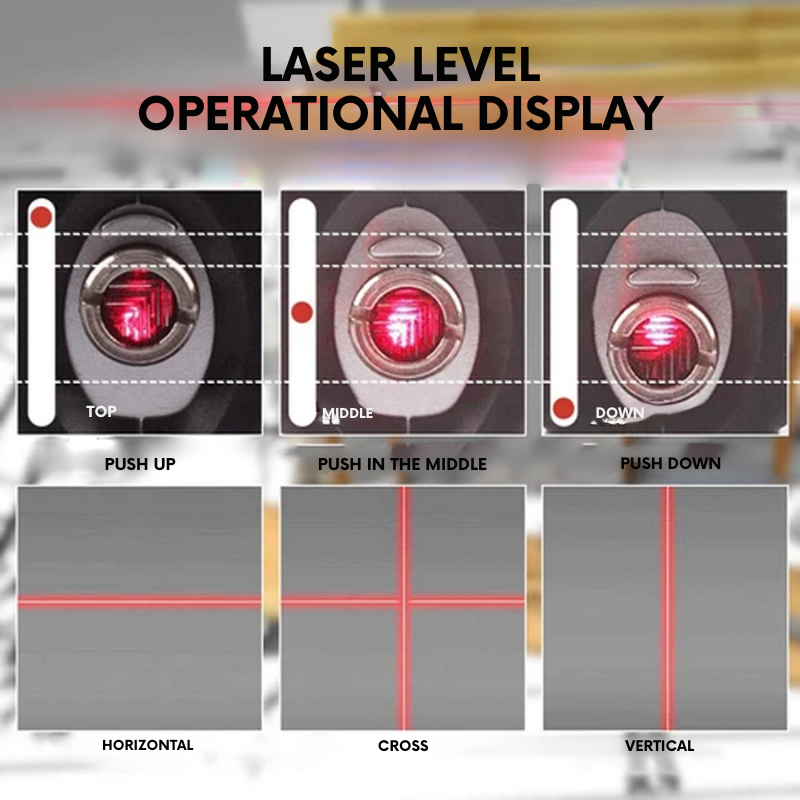 Laser-Niveau Pro 3: Präzision und Vielseitigkeit für all Ihre Projekte 