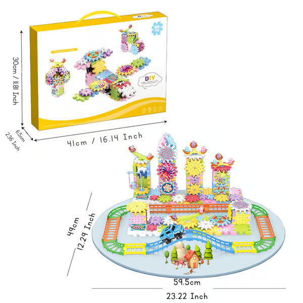 Elektrische Blokken met Tandwielen voor Kinderen: Creëer en Leer 